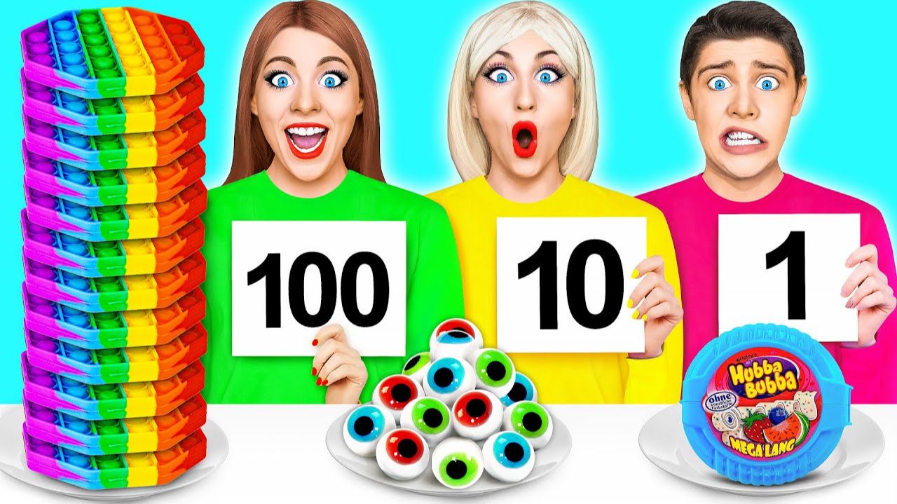 100 Слоев еды Челлендж от Multi DO Challenge смотреть онлайн