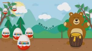 МЕДВЕДЬ и ЗАЯЦ в лесу открывают Яйца Сюрприз Делаем обзор на игрушки Щенячий Патруль