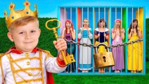 Принц Оливер спасает Диснеевских Принцесс! Детские видео смотреть