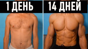 Накачать пресс за 14 дней | Домашняя тренировка | Сильный пресс
