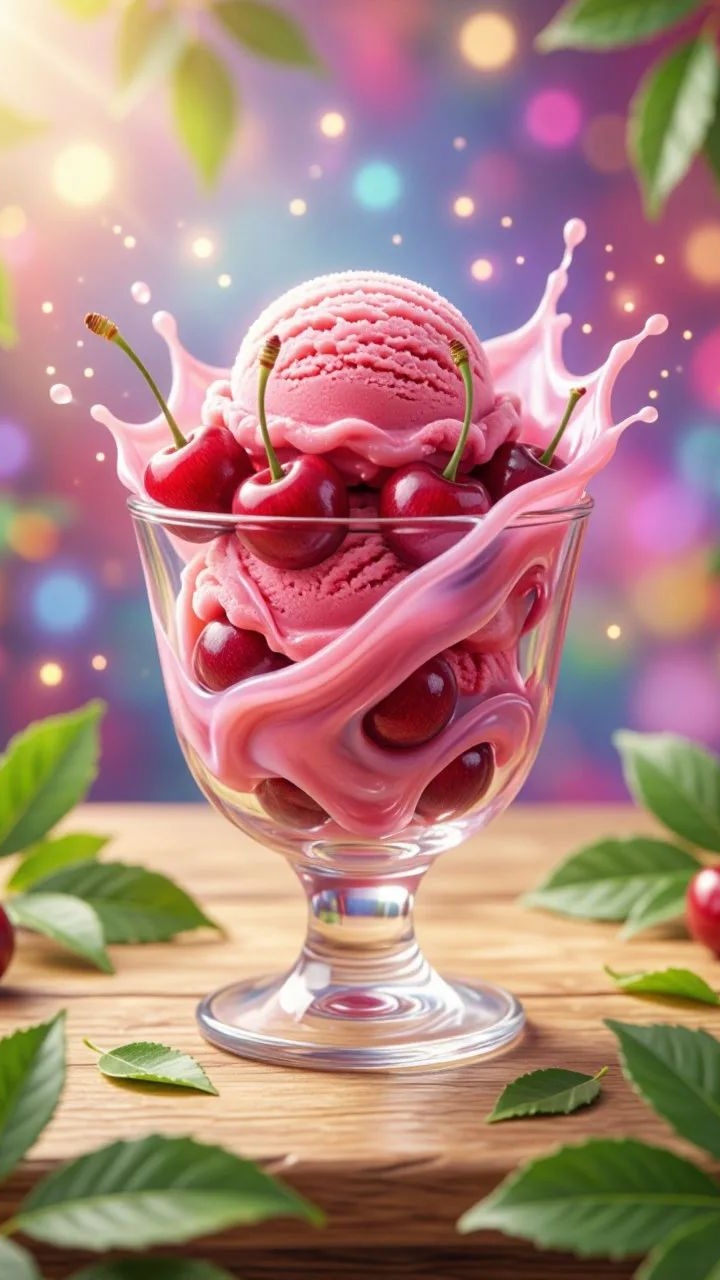 3D-модель мороженого.