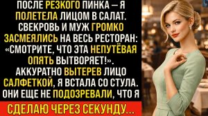 Истории из жизни/После резкого пинка я полетела лицом в салат/Аудиорассказы жизненные/свекровь муж
