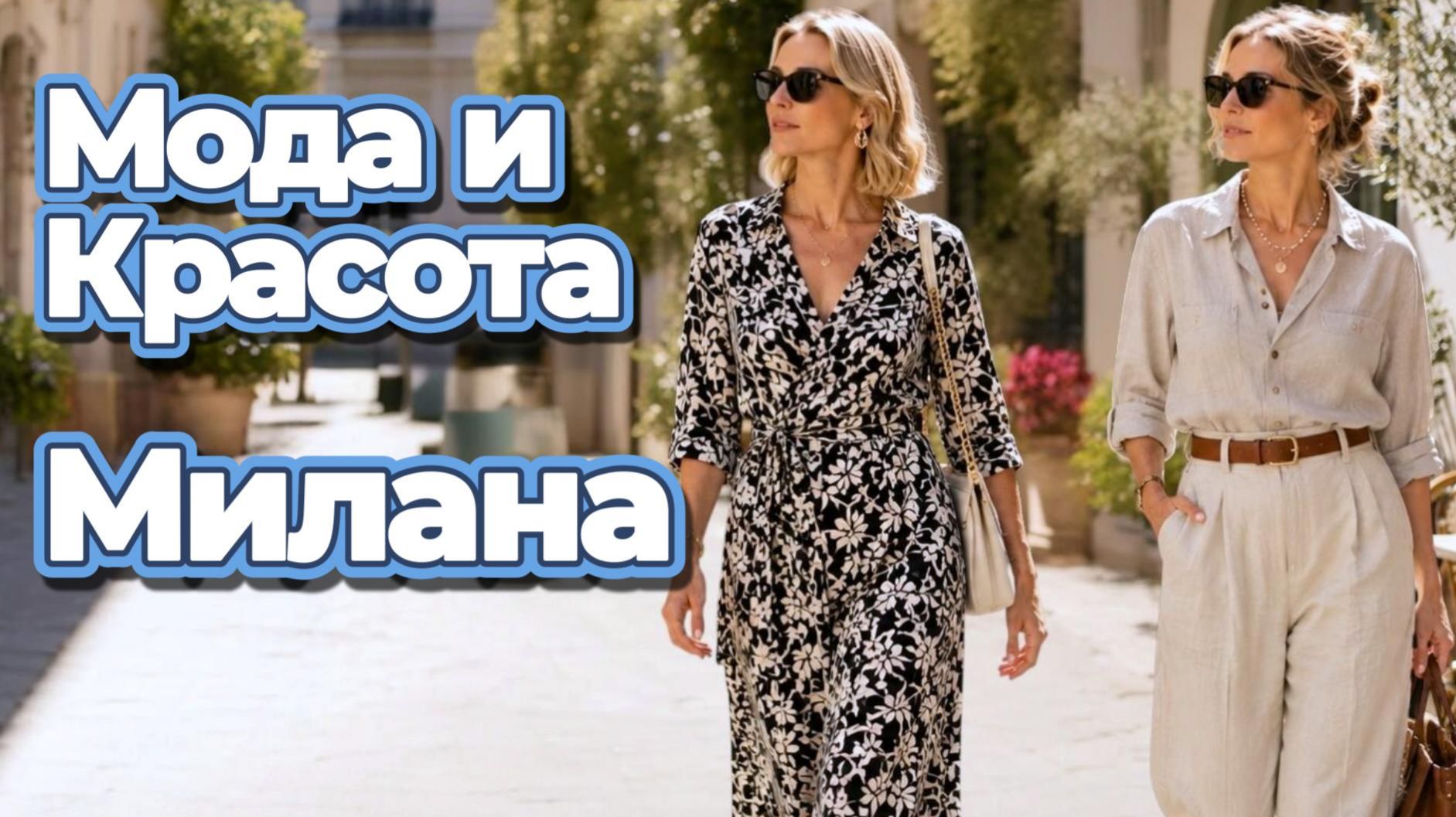 Лето в Милане выглядит именно так: Уличная мода 2026 смотреть онлайн