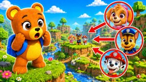 😳ЧТО ЩЕНЯЧИЙ ПАТРУЛЬ ДЕЛАЮТ В ИГРЕ СУПЕР МИШКА SUPER BEAR ADVENTURE