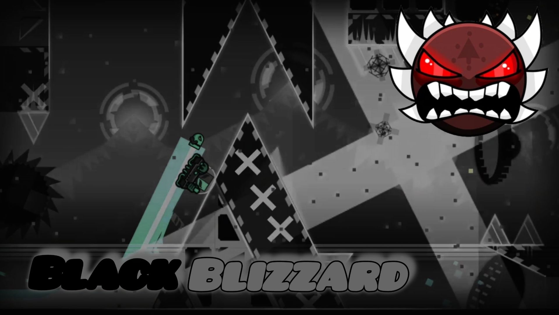 Black Blizzard (EXTREME DEMON) | Шоукейсы по Geometry Dash смотреть онлайн