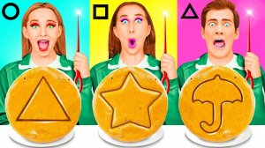 Игра в Кальмара в Реальной Жизни Челлендж # Смешные Cитуации