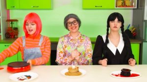 Кулинарный Челлендж# Уэнсдей vs Вампир vs Зомби от Fun Fun Challenge