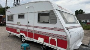 Зимний караван,дом на колёсах KABE SMARAGD GLE 2004 года на 4 спальных места из Швеции