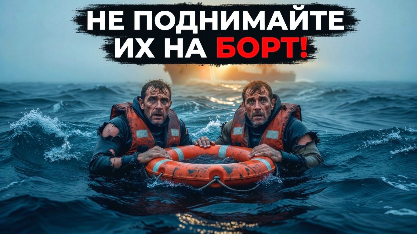 НЕ ПОДНИМАЙТЕ ИХ НА БОРТ  Страшный аудиорассказ на ночь