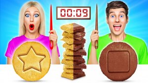 Челлендж. Шоколадная еда vs. Настоящая еда #8 # Смешные розыгрыши от Multi DO Challenge