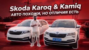 Главные отличия Skoda Karoq и Skoda Kamiq | Левый руль и отличный бюджет