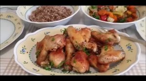 Жаренная курочка! Гречка! Овощное рагу! Закрутки сезонные! Домашняя еда Кухня Рецепты  #еда