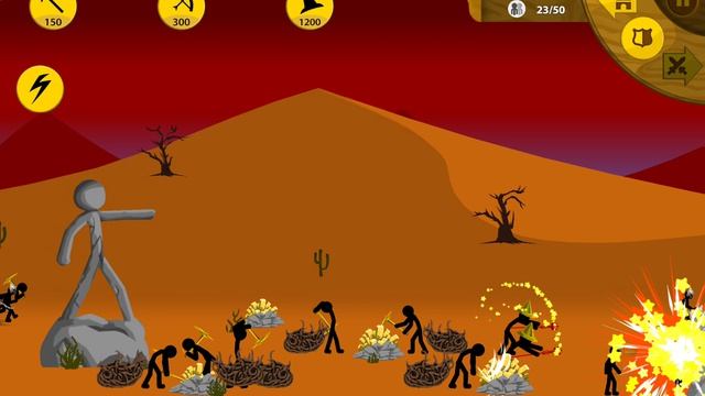 Stick War Legacy, миссия 462 ( Insane, без баффов, без скинов)