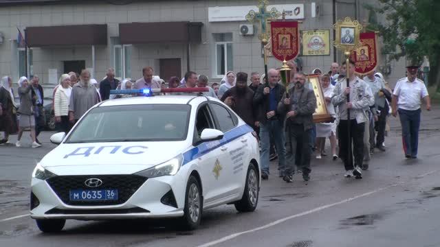 26 июля 2026 года, в селе Верхний Мамон состоялось шествие Ильинского казачьего крестного хода с епа