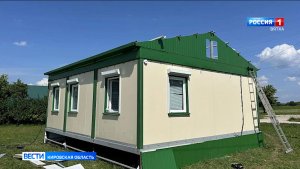 В Уржумском и Лебяжском районах по нацпроекту возводятся новые ФАПы