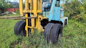 Ретро погрузчик АП 4045. Часть 3