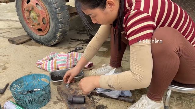 Вьетнам На замедленном видео запечатлен процесс, в ходе которого гениальная девушка восстанавливает смотреть онлайн