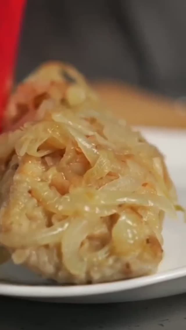 Самая вкусная КАМБАЛА с карамелизованным луком, готовить в два счета
