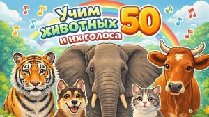 Мультики для детей, Учим животных, Мультики для детей про животных | Мультфильмы для детей