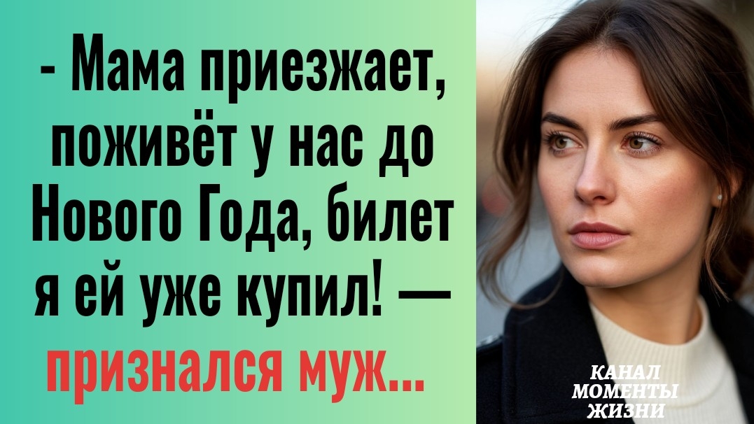 Истории из жизни/Мама приезжает, поживёт у нас до НГ— признался муж/Аудиорассказы жизненные смотреть онлайн