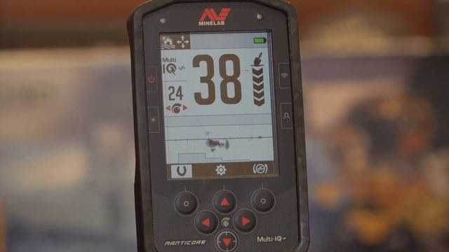 Minelab Manticore учимся понимать 2D карту дисплея