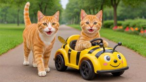 Мама-кошка подстригает шерсть на ферме и делает тигровую шапку для котят дома🐾🎩🐯