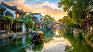 Чжуцзяцзяо — Шанхайская Венеция 🇨🇳 Древний водный город Китая | Путешествие по Китаю