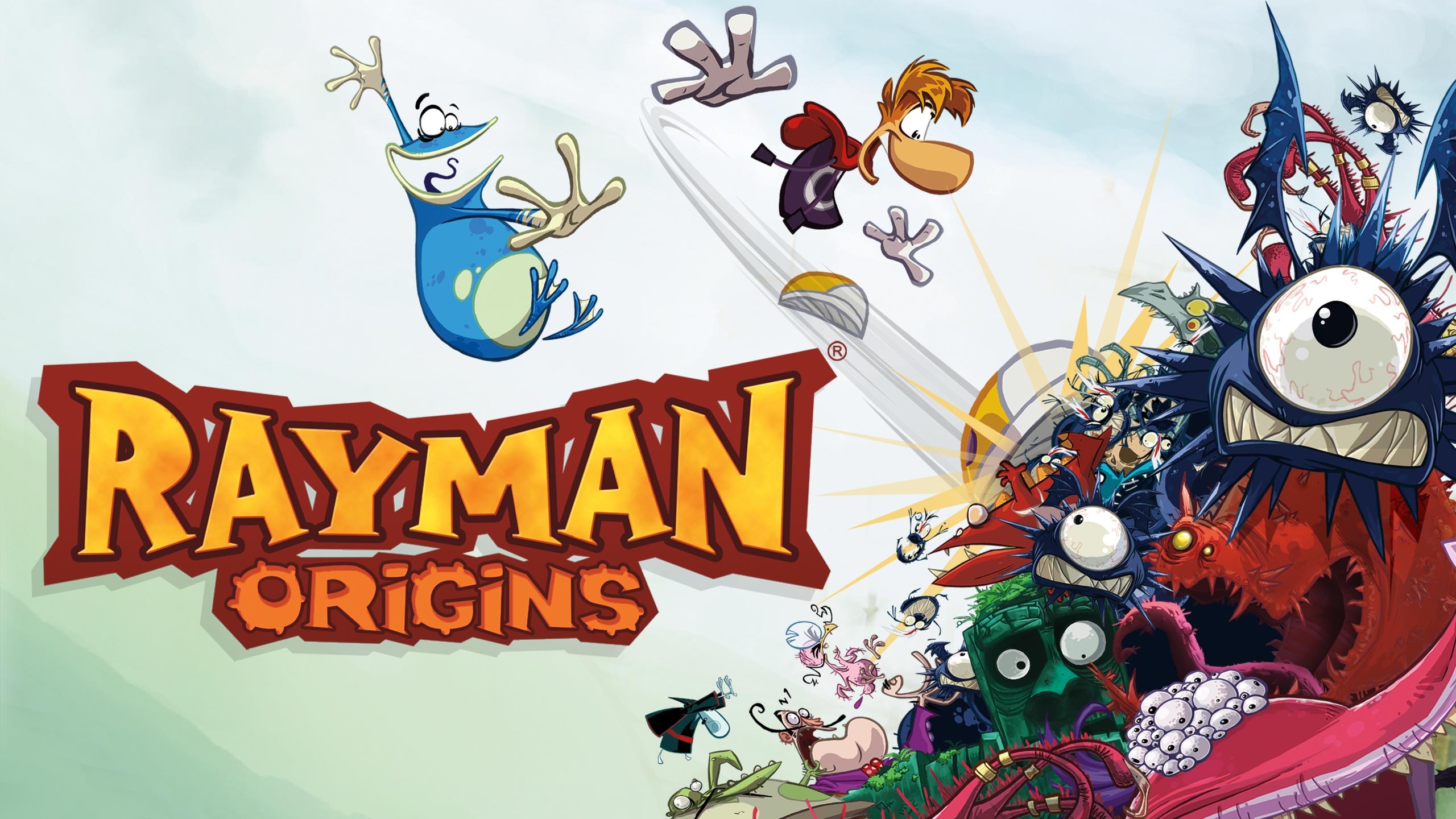 Rayman Origins (2011, PC) – Часть 4: Плыви по течению | Прохождение без комментариев
