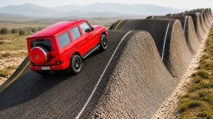 Шестой этап испытания «Машины против извилистой дороги» в BeamNG.Drive