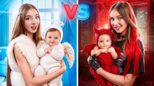 [Тим Тин] - Хорошая Мама vs Злая Мама! Спокойная Беременность против Беременности со Злостью