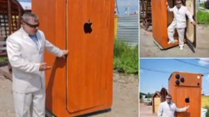 В Челябинской области умелец создал айфон 17 про, которому, говоря прямо,посрать на санкции.Как вам?