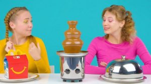 Геометрический Челлендж с Едой # Вкусные Кухонные Лайфхаки от MeMeMe Challenge