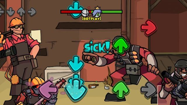 FNF Darkness Takeover Twinkle, but TF2 on fuunky maker mobile смотреть онлайн