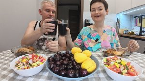 Мукбанг ОТМЕЧАЕМ ПРАЗДНИК ВОВАНА! Идеальных мужчин НЕ СУЩЕСТВУЕТ! Семейный ужин в России