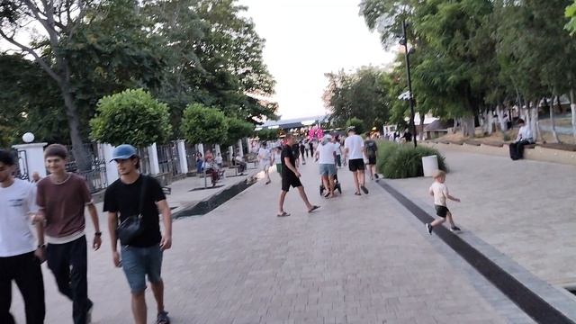 Анапа. Шикарный вечер и прогулка по набережной. 27 июля 2026.