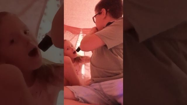 как мы сняли видео про колонку с микрофоном вторая часть