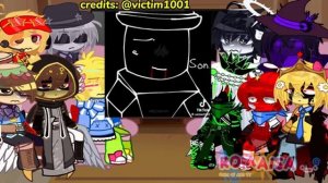 Forsaken reacts to..||PART 3|| Roblox forsaken|| gacha club|| romaisa._.