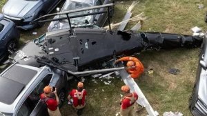 крушение верталёта в чикен гане