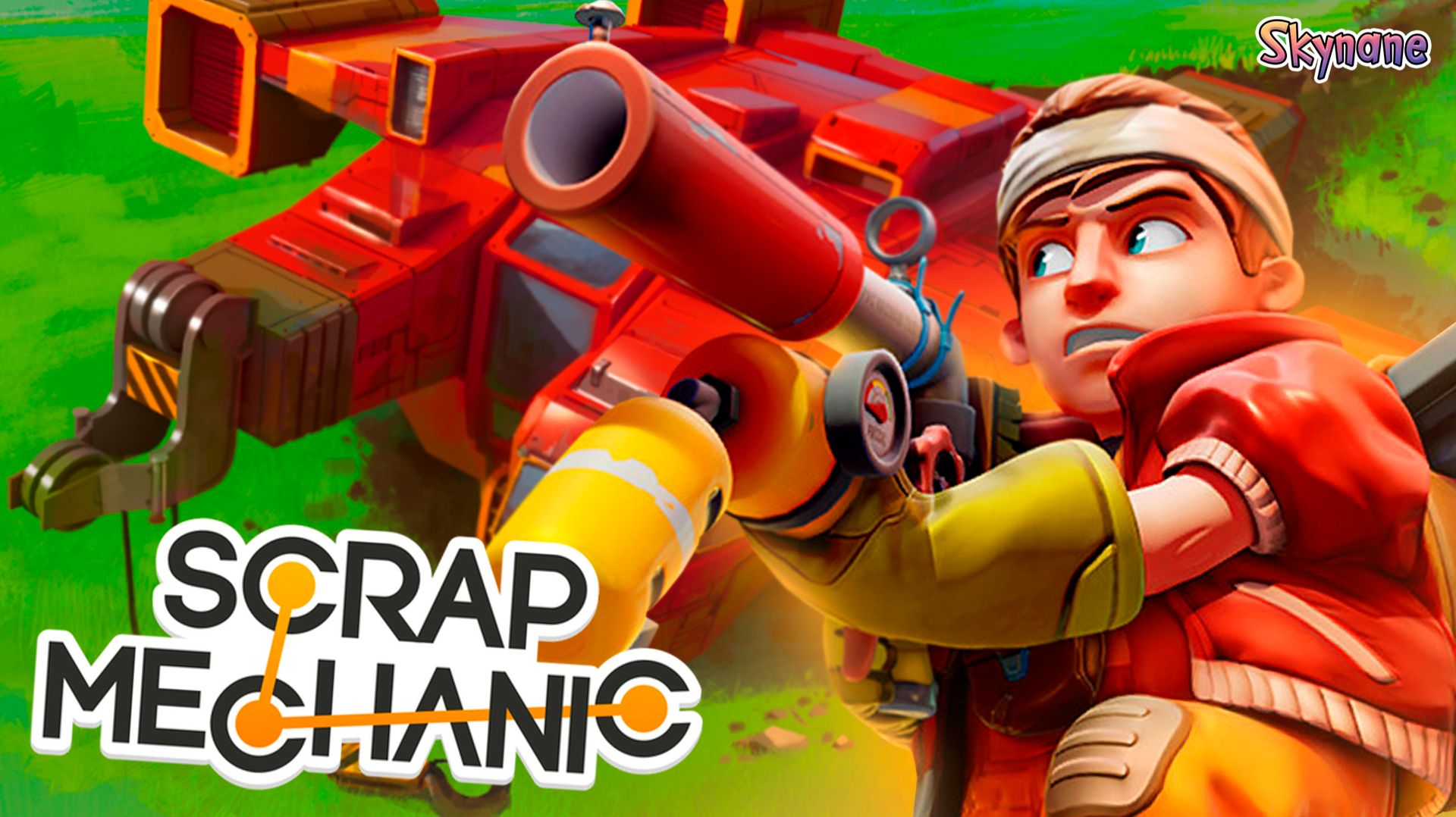 ПЕРВЫЙ РАЗ В МИРЕ РОБОТОВ | Scrap Mechanic [1] смотреть онлайн