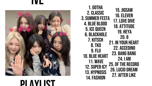 Ive Playlist