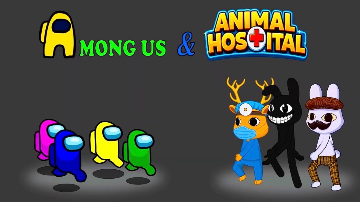 Among Us Vs Animal Hospita(Ветеринарная клиника) : COMPLETE EDITION - AMONG US FUNNY ANIMATION смотреть онлайн