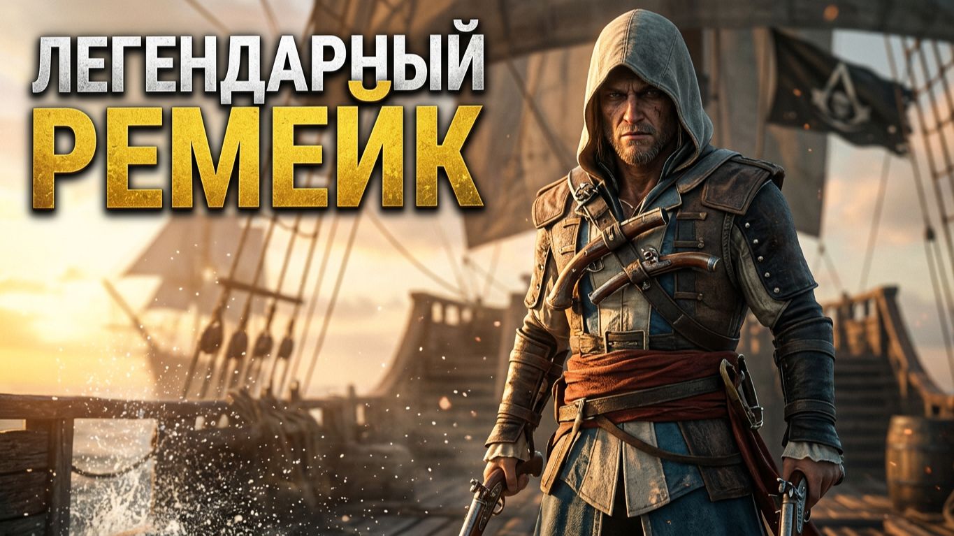 ASSASSIN'S CREED BLACK FLAG RESYNCED ПРОХОЖДЕНИЕ ➤ Часть 7 ➤ Ремейк Блэк Флаг смотреть онлайн