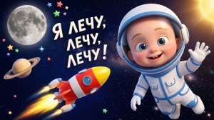 🚀 Я лечу, лечу, лечу!  | Весёлая песенка про малыша-космонавта | Детские песни