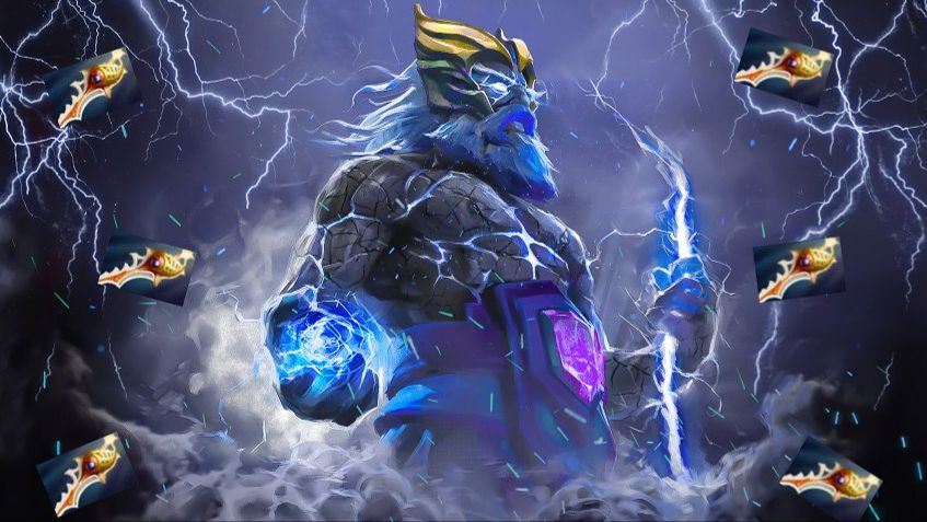 DOTA 2 (Zeus gameplay) смотреть онлайн