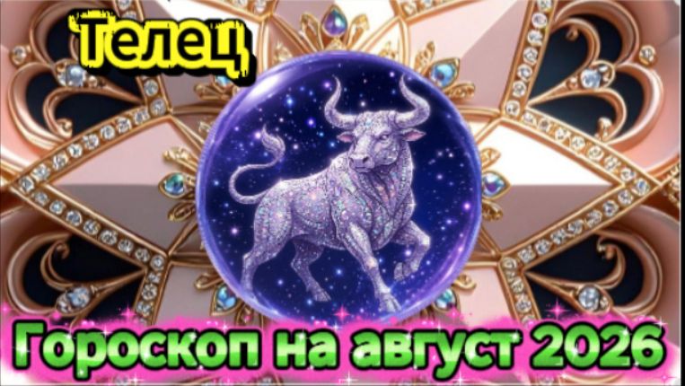 Телец! Гороскоп на август 2026 года!