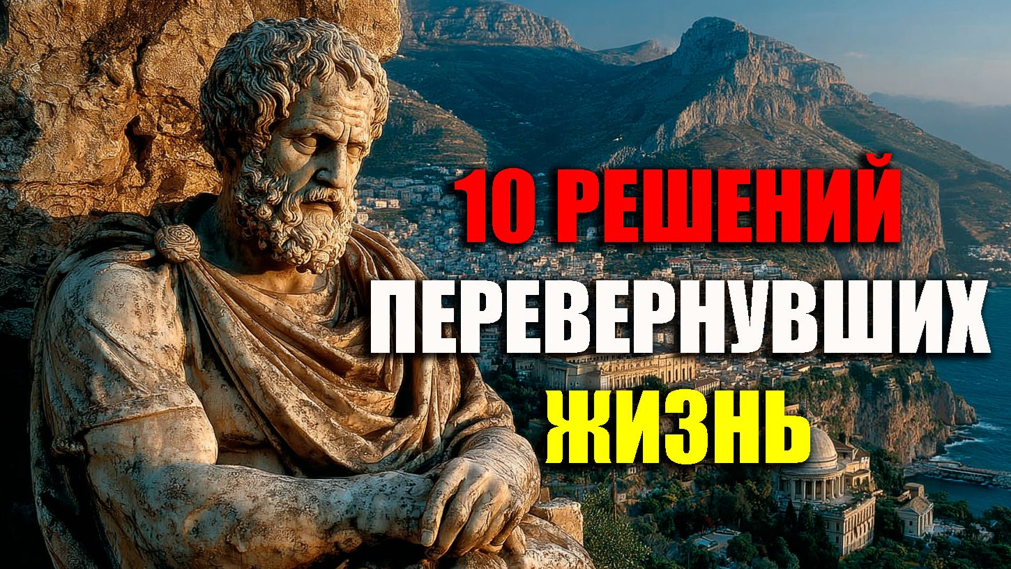 ПРИМИ 10 РЕШЕНИЙ СТОИКОВ И ИЗМЕНИ КУРС! | Стоицизм.