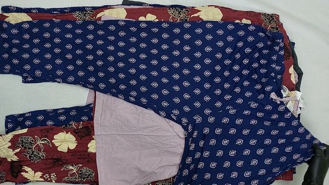 45059 Пижамы, халаты женские Aldi сток, 2пак, оптом смотреть онлайн