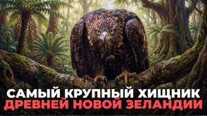 Орёл Хааста: самый опасный охотний Новой Зеландии | Палеонтология на подушке