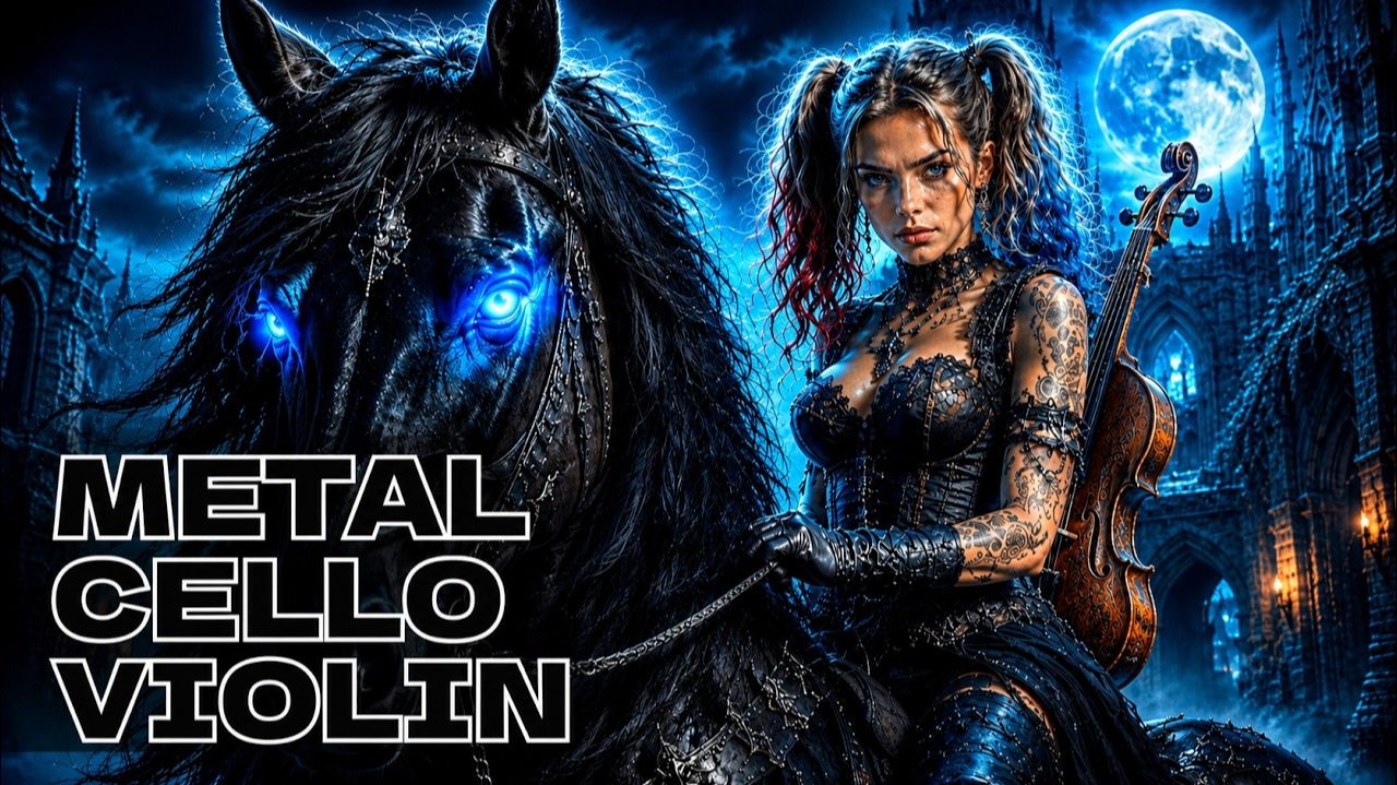 Dark Cello Horse Rider Gothic Violin Metal & Dark Fantasy Music смотреть онлайн