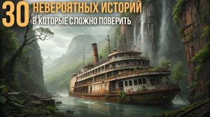 30 НЕВЕРОЯТНЫХ ИСТОРИЙ, Которые Действительно Случились